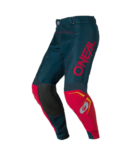 Мотокрос брич O'NEAL HARDWEAR SWIPE NAVY BLUE/RED V.26