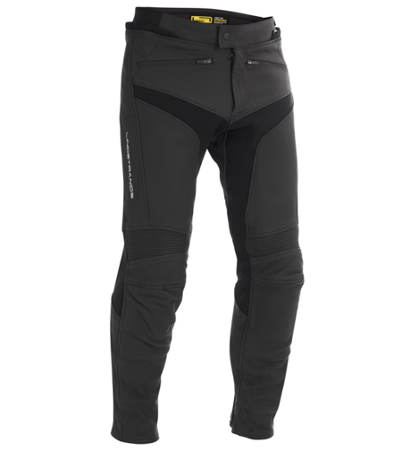 Кожен панталон Lindstrands Sanden Black - Short