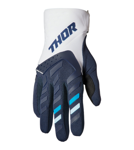 Дамски мотокрос ръкавици THOR WOMEN'S SPECTRUM MIDNIGHT/WHITE