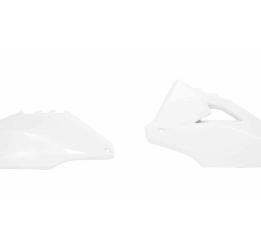 Странични панели RACETECH Side Panels White Kawasaki KXF 250 21/24 / KXF 450 19-23
