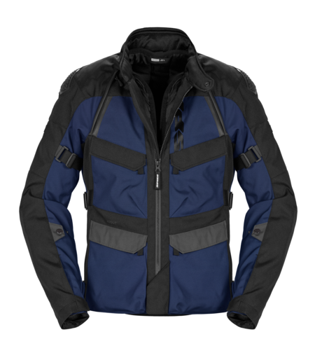 Текстилно мото яке SPIDI RW H2OUT Black/Blue
