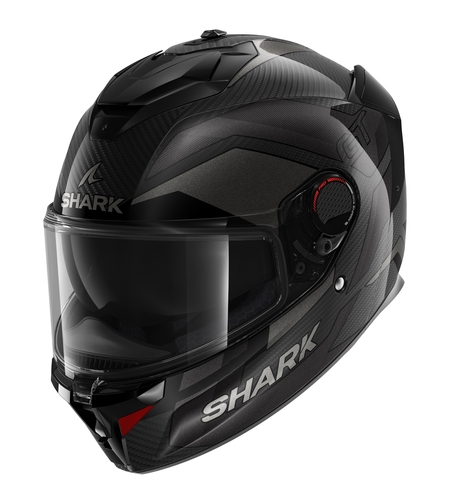Каска SHARK SPARTAN GT PRO CARBON RITMO BLACK/GRAY GLOSS