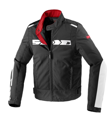 Текстилно мото яке SPIDI SOLAR TEX BLACK/WHITE