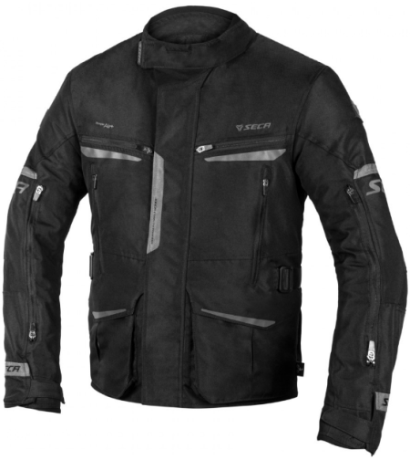 Текстилно мото яке SECA COMPASS BLACK