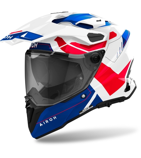 Каска AIROH COMMANDER 2 REVEAL BLUE/RED