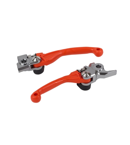 Спортни лостчета POLISPORT Pivot Lever Set KTM SX125/200EXC'14-15 TC/FC'19-21 ORANGE