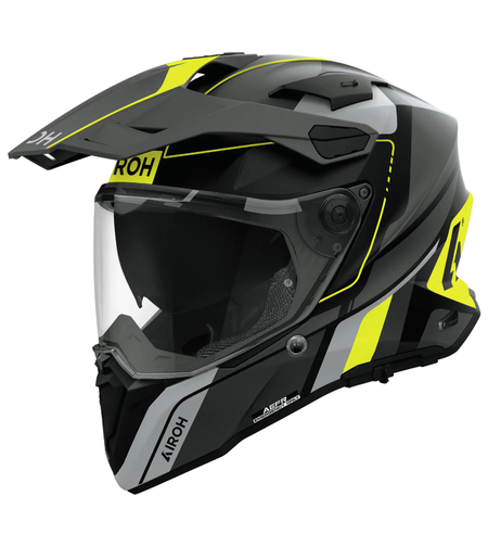 Каска AIROH COMMANDER 2 SKIP YELLOW MATT