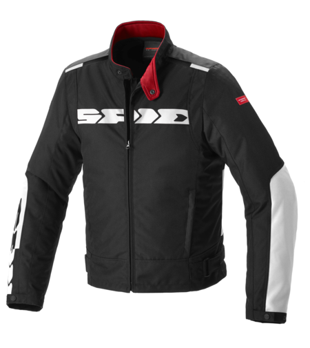 Текстилно мото яке SPIDI SOLAR H2OUT BLACK/WHITE