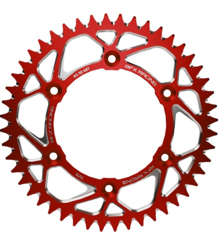 Заден пиньон RFX Pro Series Elite Aluminium Rear Sprocket KTM SX 65 98-23 - 420 47T RED