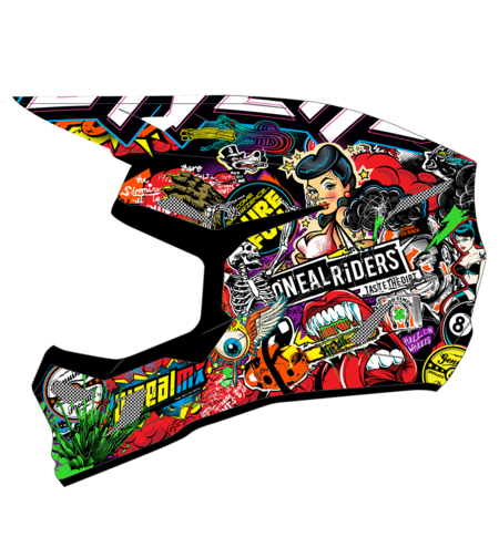 Детска мотокрос каска O'NEAL 3SERIES CRANK MULTI V.24