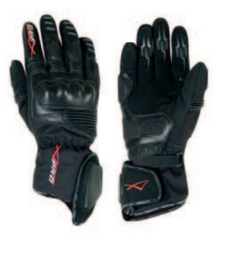 Текстилни ръкавици A-PRO ARTIK  WATERPROOF BLACK
