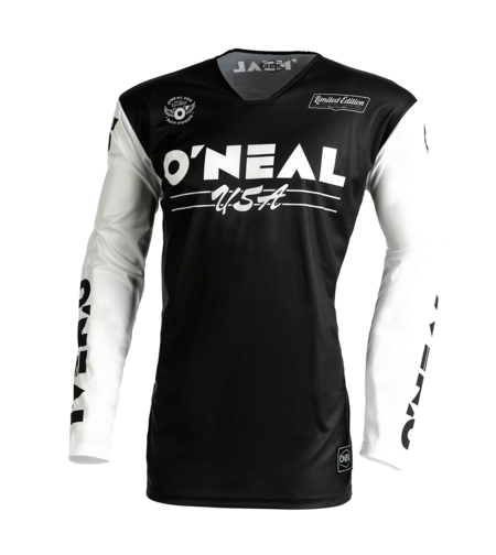 Мотокрос блуза O'NEAL MAYHEM BULLET V.22 BLACK/WHITE