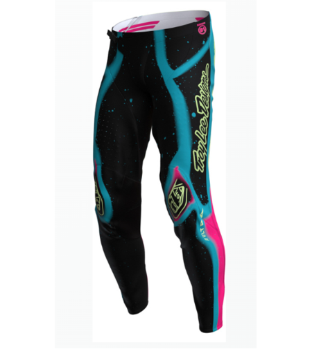 Мотокрос брич TROY LEE DESIGNS SE Ultra Membrane Pants - Black/Yellow