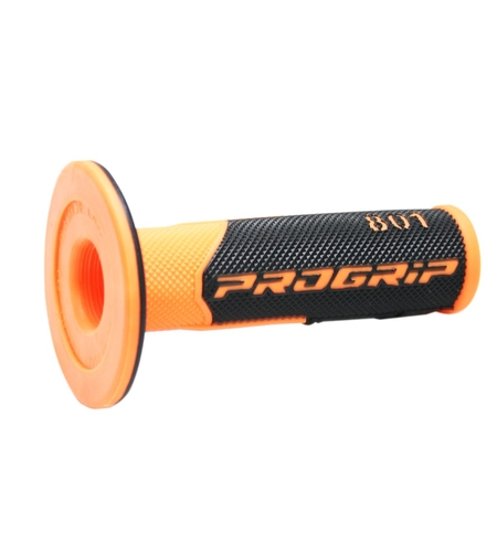 Мотокрос ръкохватки PROGRIP Double Density 801 FLUO ORANGE/BLACK