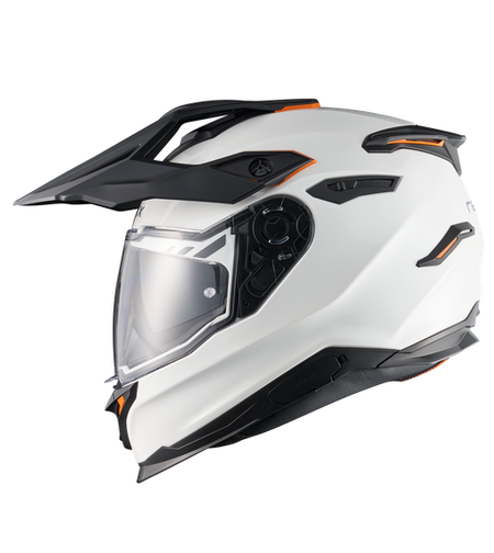 Адвенчър каска NEXX  Y.TRAVL PLAIN WHITE