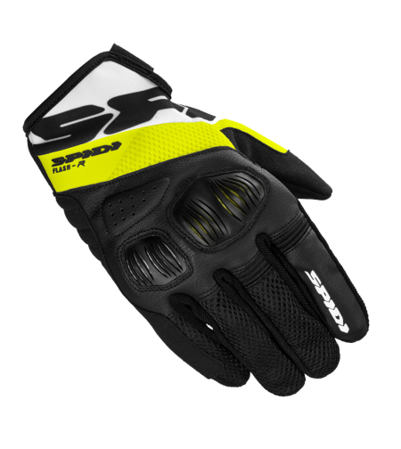 Мото ръкавици SPIDI FLASH-R EVO BLACK/FLUO YELLOW