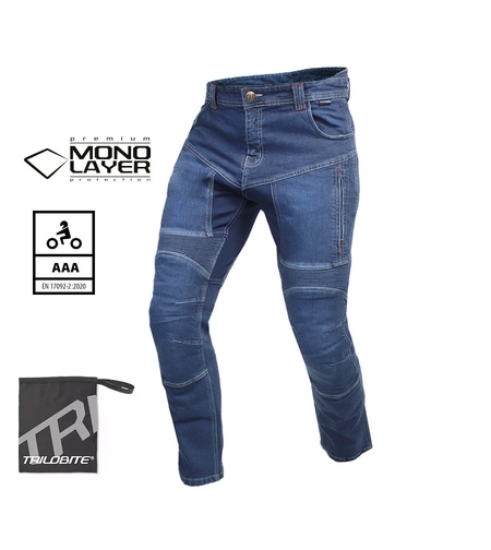 Мото дънки TRILOBITE 2461 PARADO MONOLAYER AAA BLUE