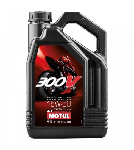 Масло MOTUL 300V FL ROAD RACING 15W50-4L