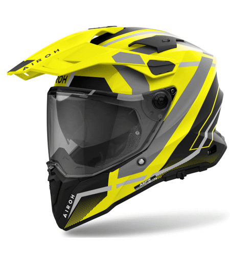 Каска AIROH COMMANDER 2 MAVICK YELLOW MATT