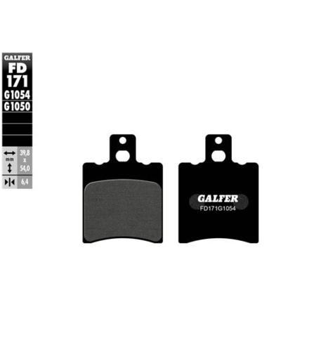 Предни/Задни мото накладки Galfer SEMI METAL FD171G1054