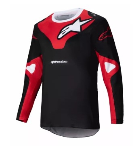 Мотокрос джърси Alpinestars RACER VEIL BLACK/RED