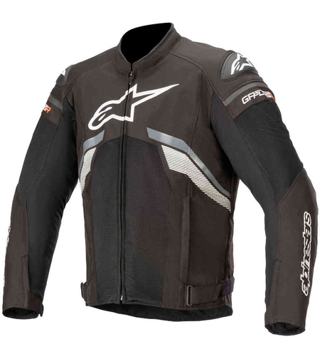 Текстилно мото яке ALPINESTARS T-GP PLUS R V3 AIR BLACK/WHITE/DARK GREY
