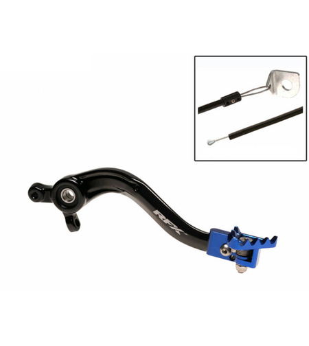 Заден лост за спирачка RFX Pro ST Rear Brake Lever (Black/Blue) - Yamaha YZ65 17-25 /85 01-25