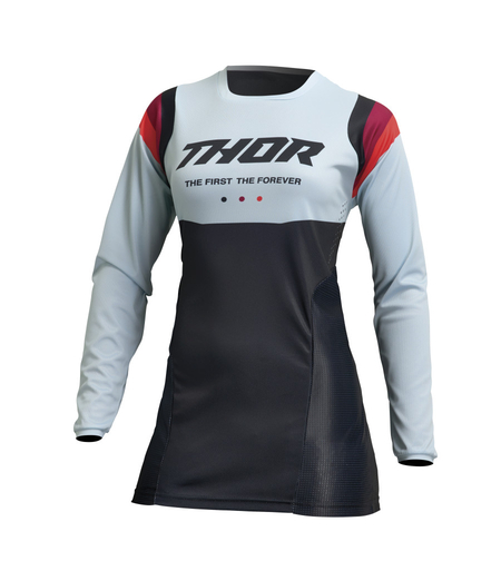 Дамско мотокрос джърси THOR WOMEN'S PULSE REV BLACK/MINT