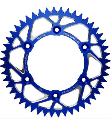 Заден пиньон RFX Pro Series Elite KTM SX 50 14-24 Aluminium Rear Sprocket Blue - 415 38T
