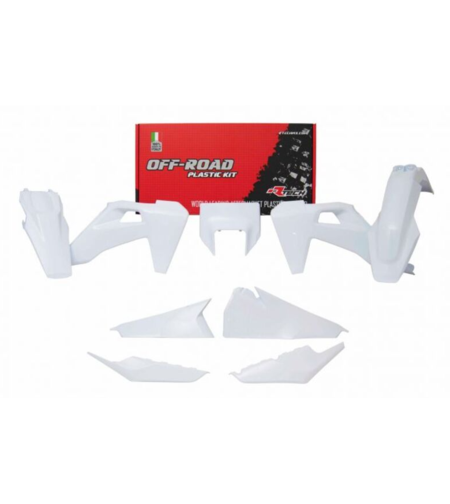 Комплект пластмаси RACETECH Plastic Kit 6 pcs Husqvarna 20-23 (White)