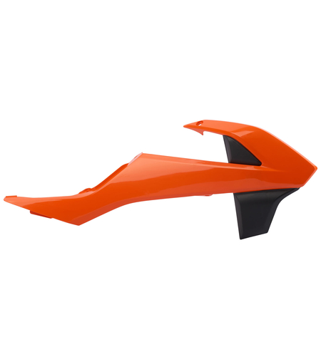 Пластмасови капаци за радиатор Polisport КТМ 65 SX - 2016-21 KTM Orange/Black OEM Color