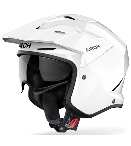 Kаска за скутер AIROH Kombakt WHITE Gloss