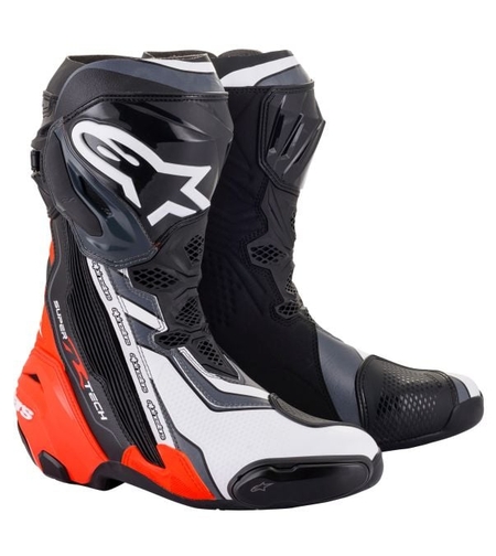 Ботуши ALPINESTARS SUPERTECH R BLACK/RED/WHITE/GRAY 2023