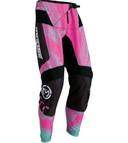 Мотокрос брич MOOSE RACING QUALIFIER PINK/TEAL
