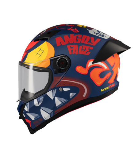 Каска AXXIS FENIX ANGRY FACE C5 MATT
