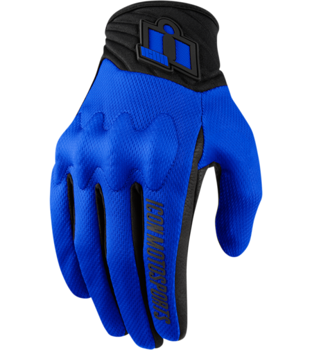 Текстилни мото ръкавици ICON ANTHEM 2 - BLUE