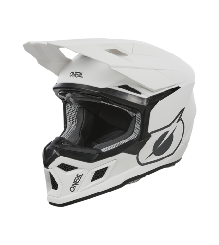 Мотокрос каска O'NEAL 3SERIES SOLID WHITE V.24