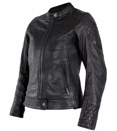 Дамско кожено яке JOHN DOE JACKET 4W ADINA LEATHER BK