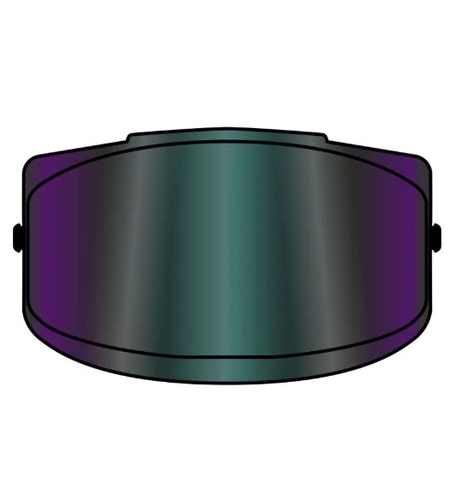 Иридиев визьор за AIroh Helios - Rainbow