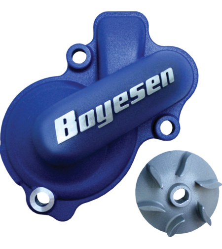 Комплект капак на водната помпа и работно колело BOYESEN COVER/IMP WATPUMP Husqvarna Blue