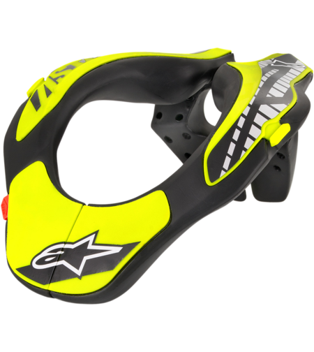 Детска протекторна яка ALPINESTARS NECK SUPPORT BLACK/YELLOW