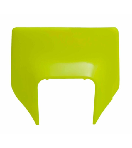 Маска за фар RACETECH Front Plate Neon Yellow Husqvarna FE/TE 2020