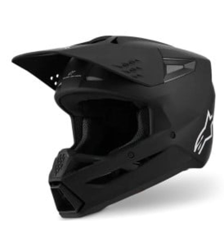 Мотокрос каска ALPINESTARS SM3 BLACK-MATT