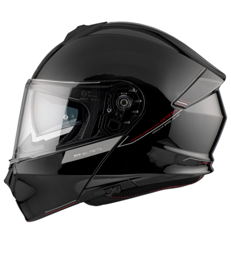 Отваряема каска MT GENESIS A1 GLOSS BLACK