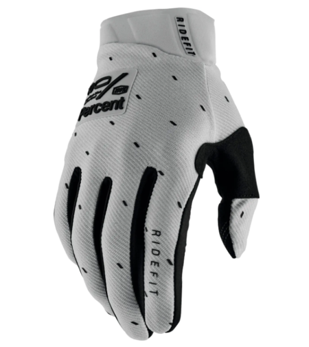 Мотокрос ръкавици 100% RIDEFIT SLASHER SILVER