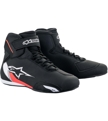 Мото боти ALPINESTARS Sektor BLACK/WHITE/RED