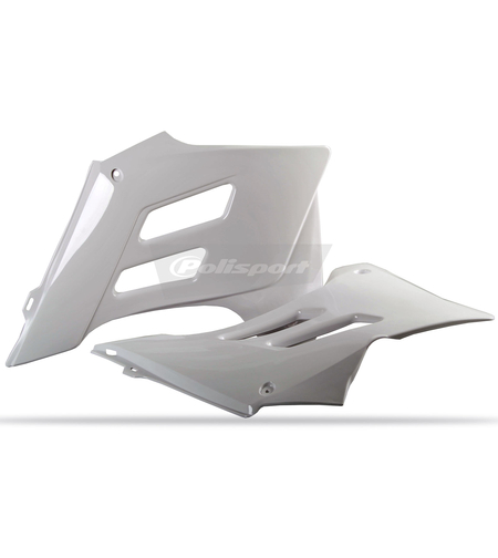 Пластмасови капаци за радиатор Polisport GAS GAS EC / EC-E - 2005-06 White