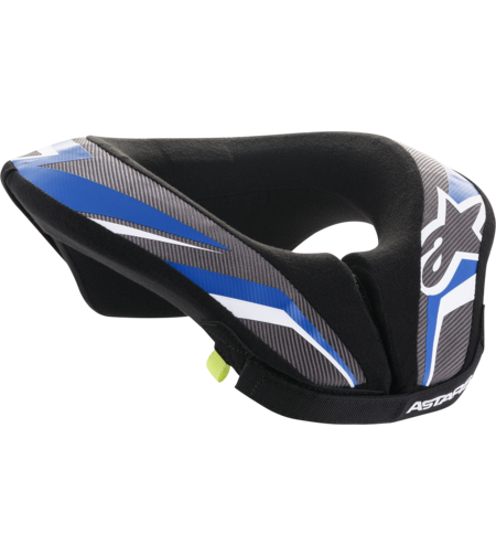 Детска протекторна яка ALPINESTARS Sequence Neck Roll BLACK/BLUE