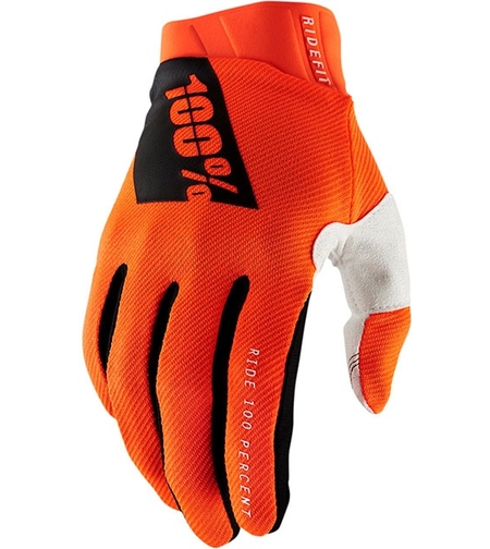 Мотокрос ръкавици 100% RIDEFIT-ORANGE