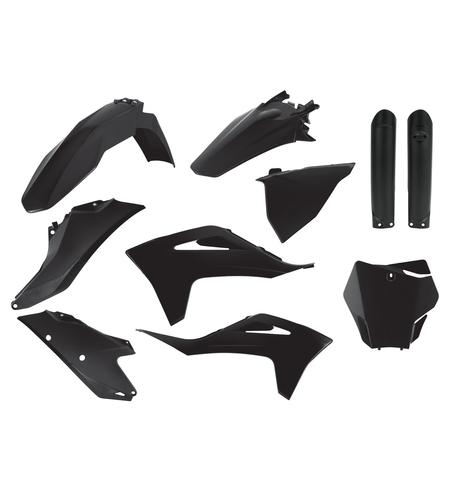 Пластмасов MX Full кит Polisport за Gas Gas MC/MCF 2021 Black